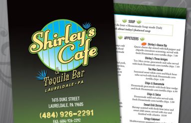 Shirley’s Tequila Bar Menus