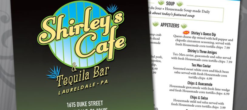 Shirley’s Tequila Bar Menus