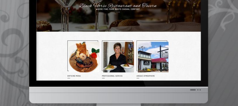 Black Horse Restaurant & Tavern Website