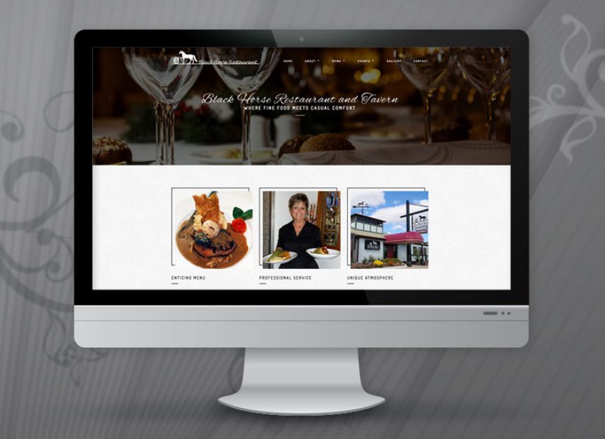 Black Horse Restaurant & Tavern Website