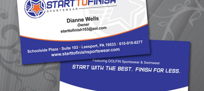 Start to Finish Business Card