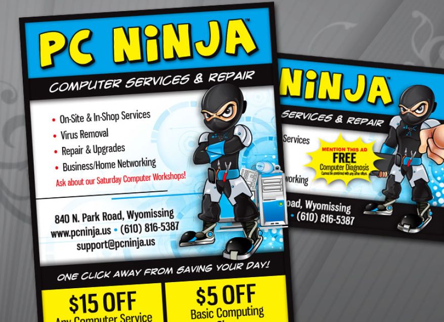 PC Ninja Local Publication Ads