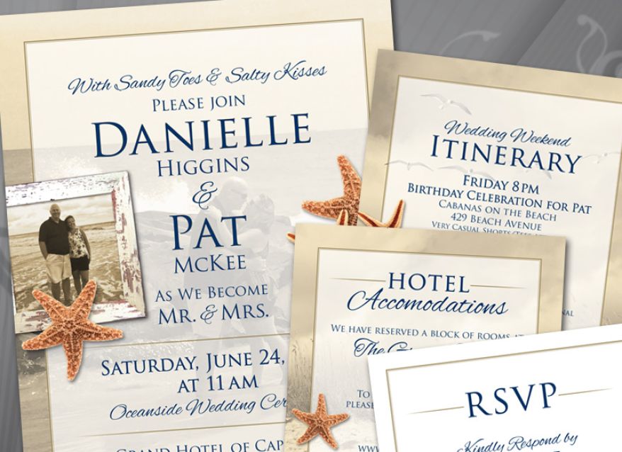 McKee Wedding Invitation Package